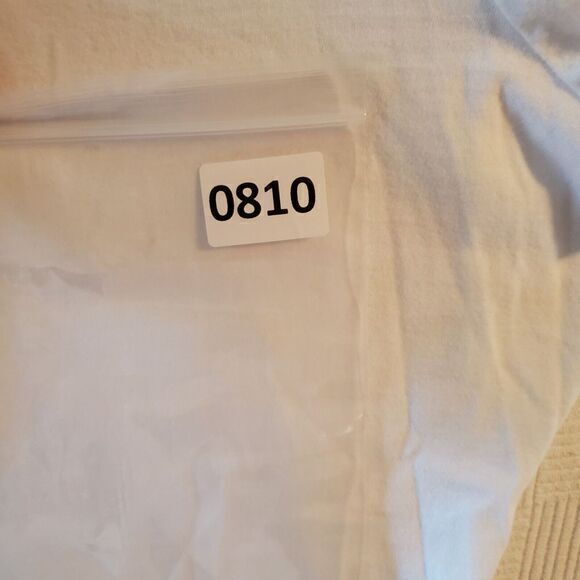 Talbots Woman Plus Petites Top Womens 1XP Pima Super Soft Cotton White Ruffle - Picture 10 of 10